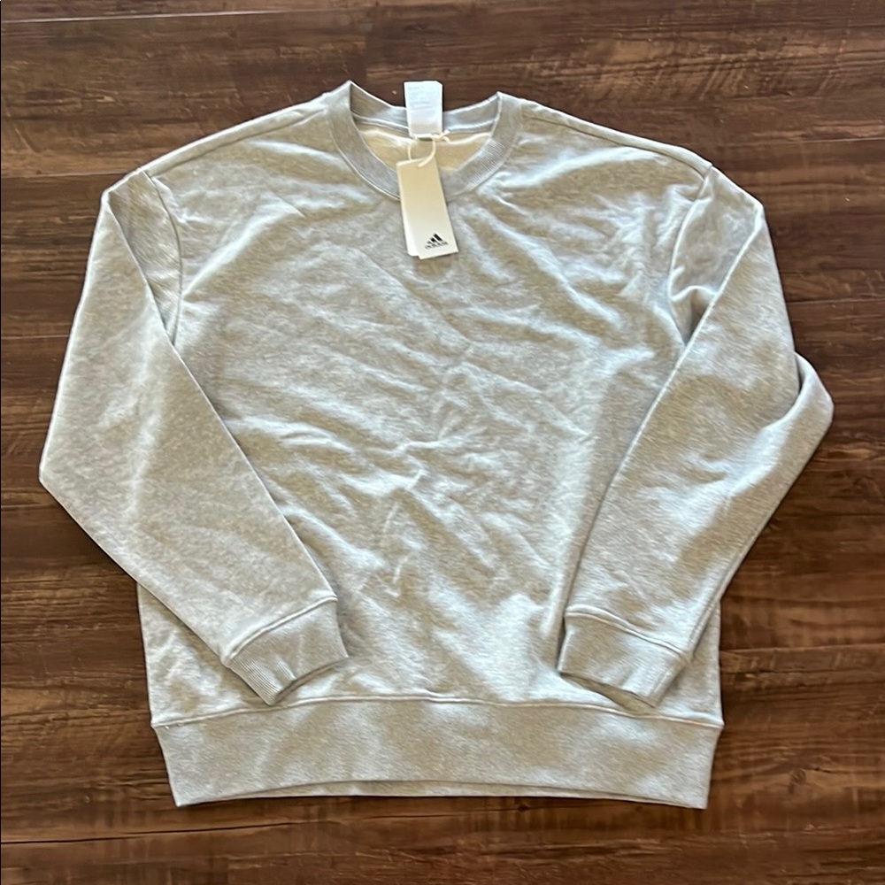 Classic Adidas Men's Gray Crewneck Large New